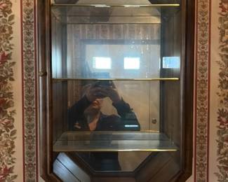 Octagonal Display Cabinet