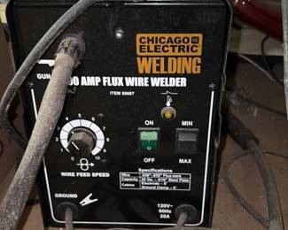 Chicago Electric 90 Amp Flux Wire Welder