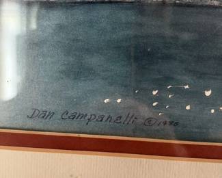 Dan Campagnelli "The Old Mill" Watercolor Print