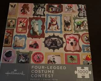 Hallmark Four Legged Costume Contest 1000-Piece Jigsaw Puzzle