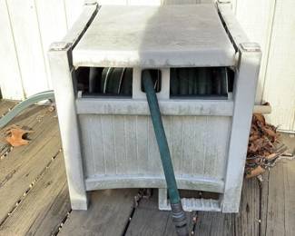 Plastic Garden Hose Reel Cart