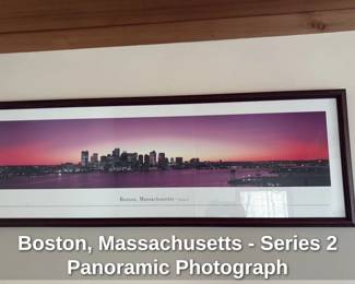 Boston, Massachusetts - Series 2 Panoramic Photograph