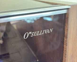 O'Sullivan Vintage Stereo Console with Sony turntable and Components