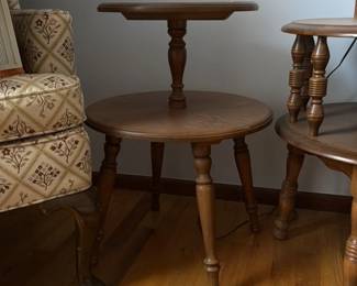 Vintage Tiered Accent Table