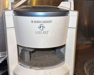 Black & Decker Lids off Automatic Jar Opener