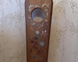 Vintage "Pique Assiette" Inlaid Music Stool