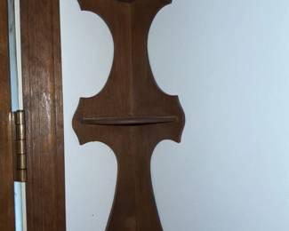 Ornate Wooden Wall Shelf