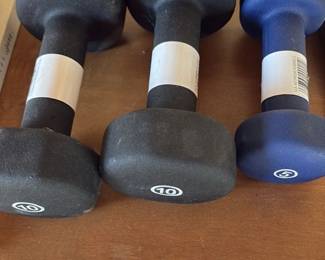 Neoprene Dumbbell Set (5 lb and 10 lb pairs)