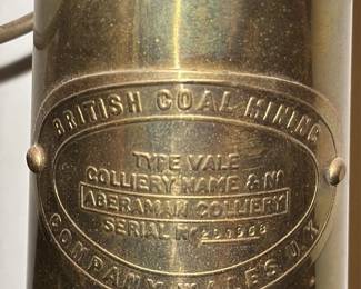 British Coal Mining Lamp
