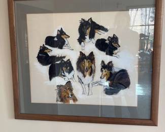 Sheltie Dog Art Print