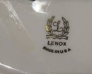 Lenox "Eternal" Creamer and Sugar Bowl Set