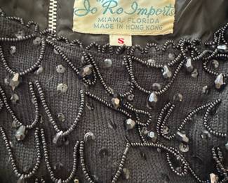 Vintage beaded blouse