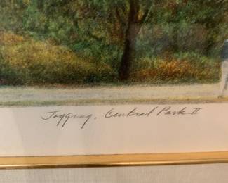 Harold Altman lithograph