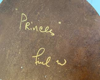 Princess -metal wall hanging