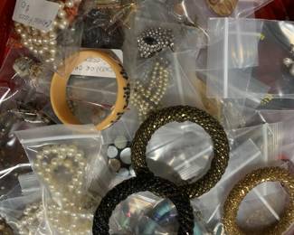 Designer costume, jewelry, modern