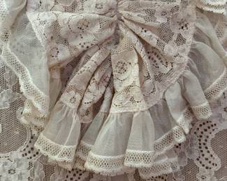 vintage lace jabot