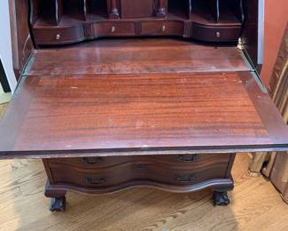 drop front antique desk