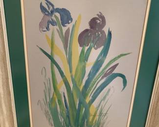 Watercolor -Iris