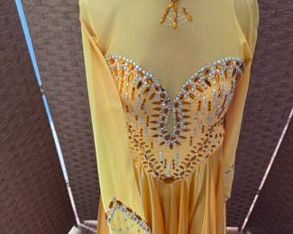 ball room dancing gown