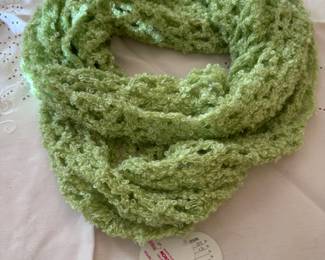 South African mohair infinity scarf