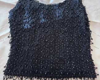 Vintage beaded blouse