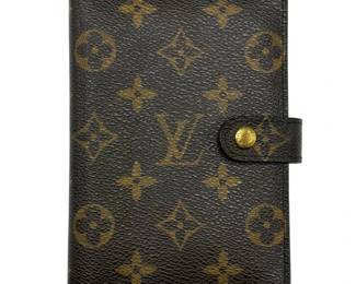 Louis Vuitton Monogram Canvas Small Ring Agenda Cover