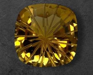 14.32 Carat Natural Golden Citrine