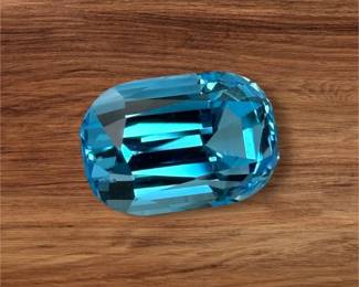 36.52 Carat Natural Electric Blue Topaz