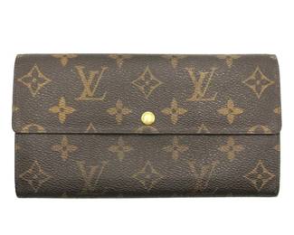Louis Vuitton Monogram Canvas Sarah Wallet