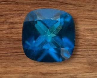 7.23 Carat Treated Blue Topaz