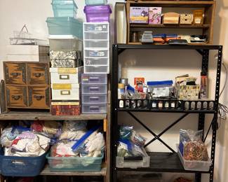 Miscellaneous craft supplies