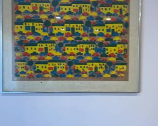 William Brockway Townscape Painting