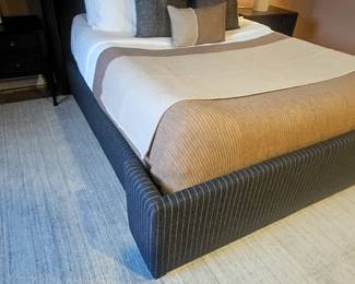 Arhaus 52" Wyller Upholstered Queen Bed Frame