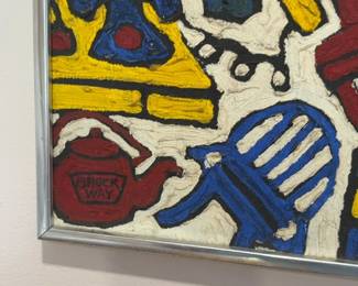 William Brockway Abstract Painting