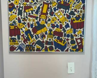 William Brockway Abstract Painting