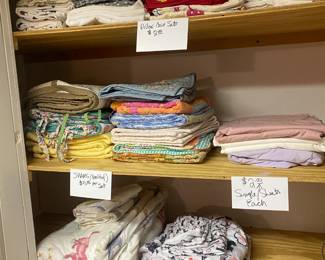 Quilted Shams, pillowcases, sheets and sets