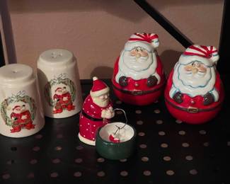 Cut salt and pepper shakers. You can find them in the kitchen at the sale