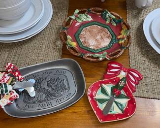 Fitz & Floyd, Hallmark, Pewter