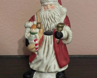 Santa's ringing his bell