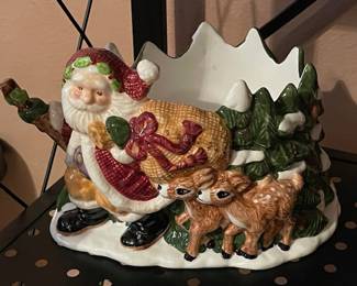 Candy bowl Santa