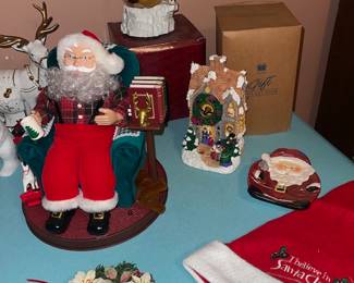 There are a lot of cool, vintage Santa items to see, come check us out this weekend!