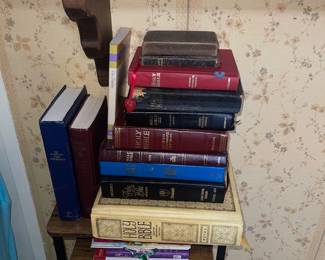 Bibles, faith based books