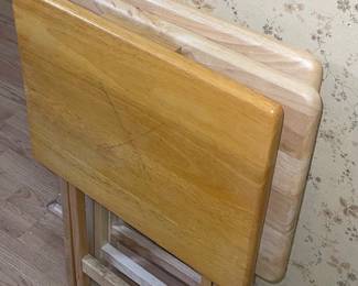 If you know, you know. Many nights back in the day it was TV dinners and watching TV from the sofa...with one of these portable little tables. AKA TV Tray