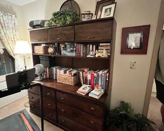 Solid wood Bookcase (2)