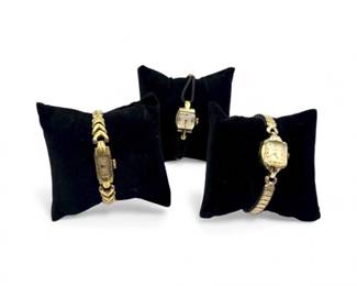 36 3VintageWomensWatches10KGoldFilledLonginesOthers