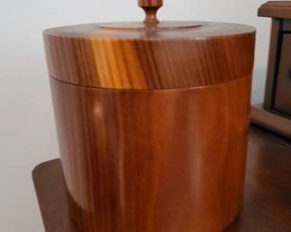 Vintage Teak Ice Bucket