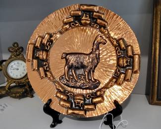 Peruvian Copper Plate