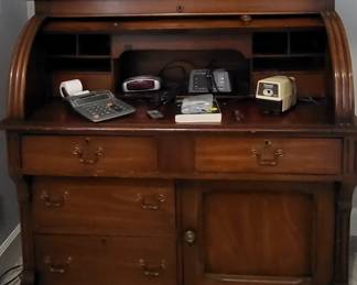 Vintage Roll Top Desk
