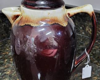 Pfaltzgraff Gourmet Brown Drip Glaze Coffee Pot