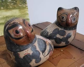 Mexican Owl Pottery